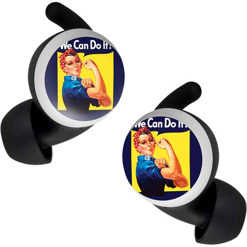 Rosie The Riveter Vintage War Poster Google Pixel Buds Skin